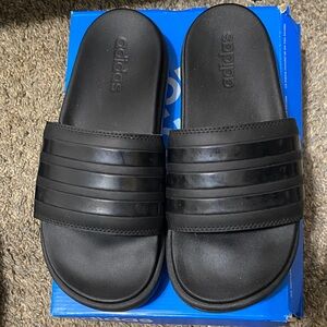 Adidas Women’s Black Slide Sandals